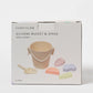 Silicone Bucket & Spade Set | Apple Sorbet Multi