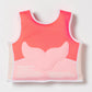 Sundvesti 2-3 Ára | Melody Mermaid Neon Strawberry