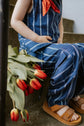 Buxur | Vira Cargo Pant Insignia Blue/Sandshell