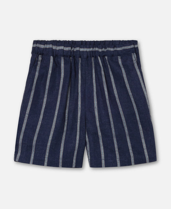 Stuttbuxur | Vira Shorts Insignia Blue/Sandshell