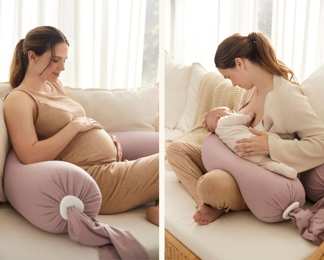 Me gongupu i Pregnancy Pillow Dusty Pink Mia