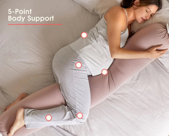 Meðgöngupúði | Pregnancy Pillow Dusty Pink