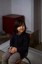 Prjónuð Peysa | Knitted Cardigan Navy