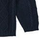 Prjónuð Peysa | Knitted Cardigan Navy