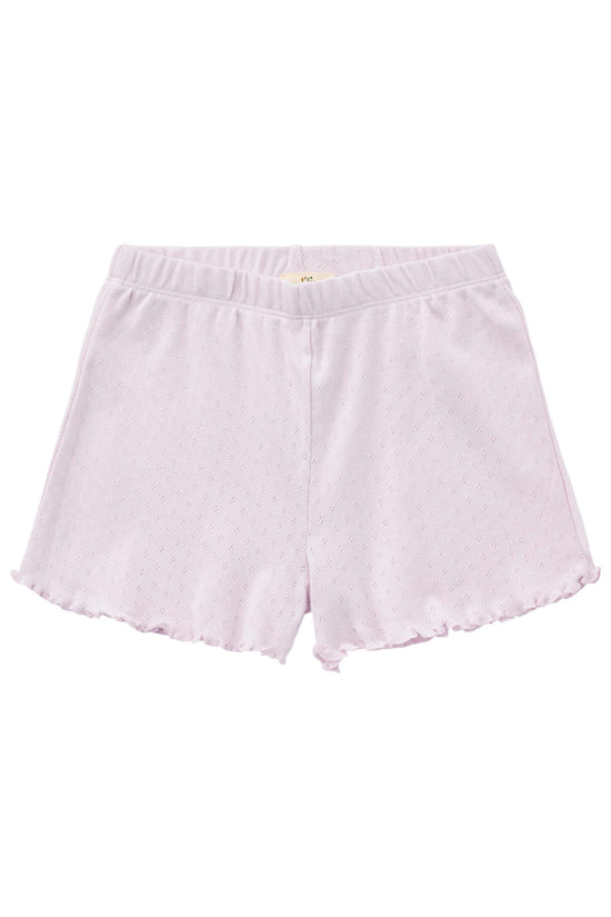 Stuttbuxur | Summer Pointelle Lavender & Dusty Rose