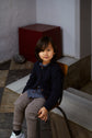 Prjónuð Peysa | Knitted Cardigan Navy