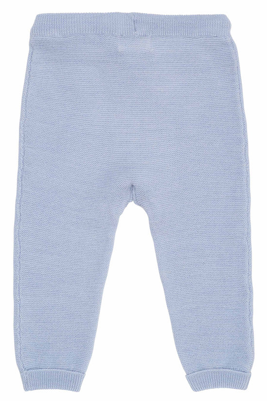 Ullarleggings | Merino Baby Garter Stitch Dusty Blue