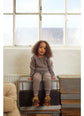 Ullarpeysa | Classic Rib CreamLavender&DustyRose