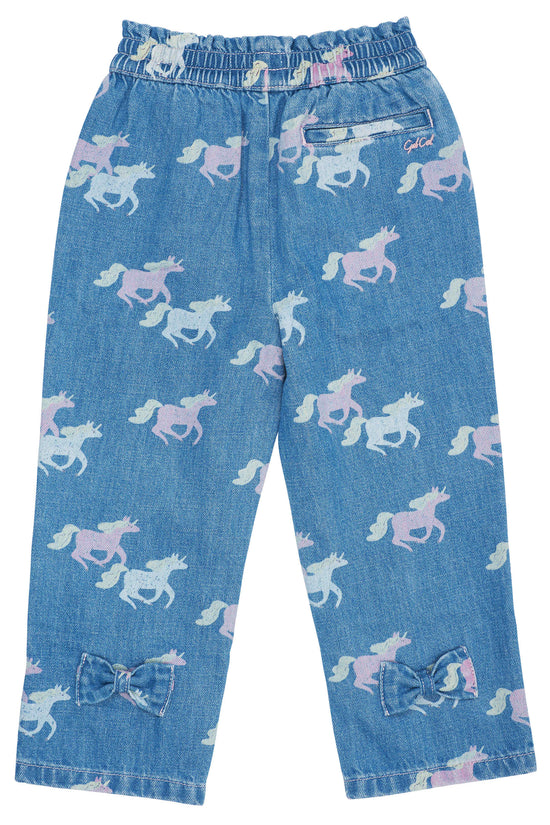 Gallabuxur | Unicorn Indigo Blue Washed