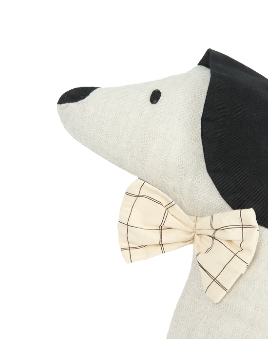 Koddi | L1N0 in washed French Linen Toby Dog