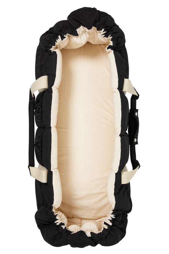 Burðarrúm | Organic Multifunctional Lift 2.0 Black&Cream