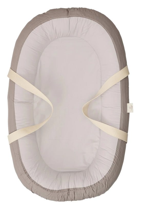 Ungbarnahreiður | Babynest & Lift Dark Grey Combi