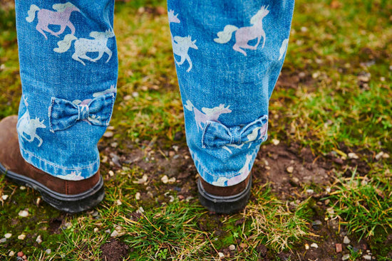 Gallabuxur | Unicorn Indigo Blue Washed