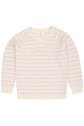 Ullarpeysa | Classic Rib CreamLavender&DustyRose