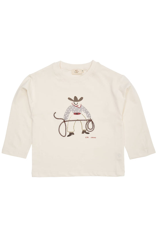 Bolur | LS Cowboy Print Cream