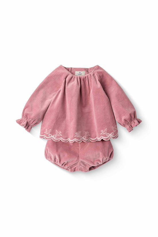 Blússa&Bloomers | Corduroy Set Rosewood