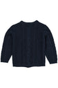 Prjónuð Peysa | Knitted Cardigan Navy