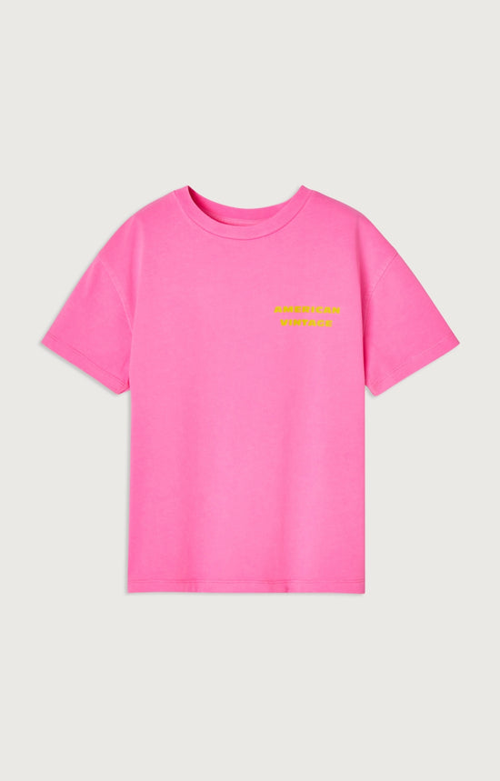Stuttermabolur | Fizvalley Rose Fluo