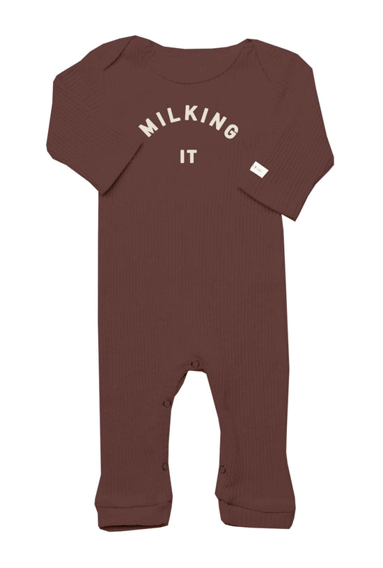 Galli Milking It ® | Onesie Plum
