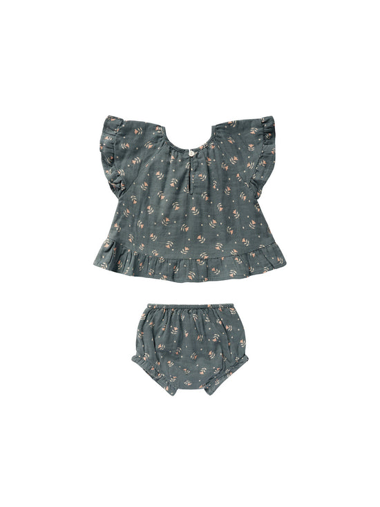 Butterfly Top & Bloomer Set | Morning Glory