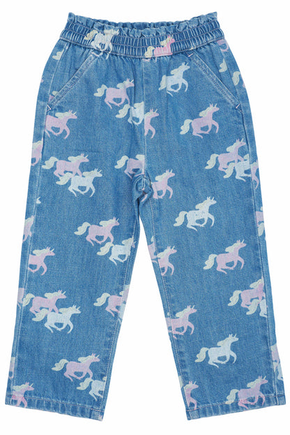 Gallabuxur | Unicorn Indigo Blue Washed
