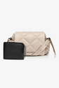 Nova Eco Compact Changing Bag | Quilted Oyster